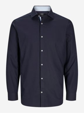 Tmavomodrá pánska košeľa Jack & Jones Parker