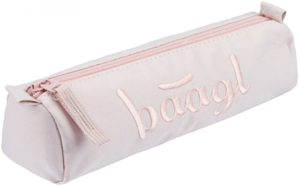 Krémové študentské púzdro Baagl Creamy