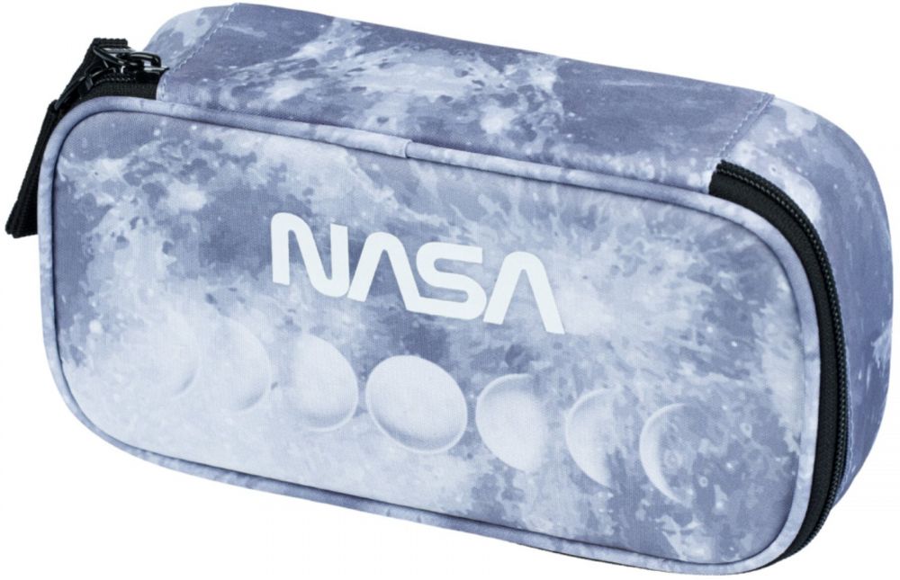 Šedý školský peračník etue Baagl NASA Grey
