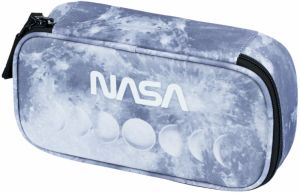 Šedý školský peračník etue Baagl NASA Grey