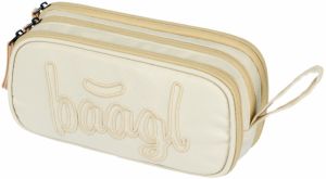 Béžový študentský peračník etue Baagl Beige