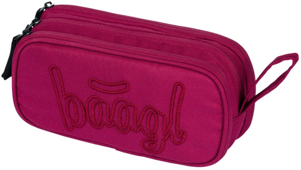 Červený študentský peračník etue Baagl Ruby