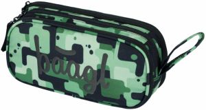Zelený študentský peračník etue Baagl Green