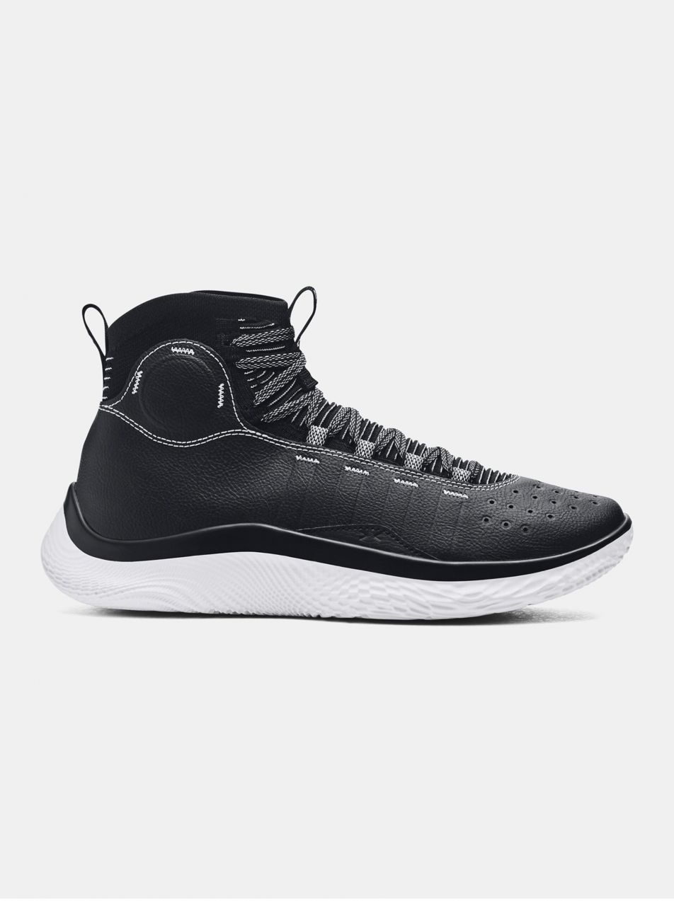 Čierne kožené športové tenisky Under Armour CURRY 4 FLOTRO