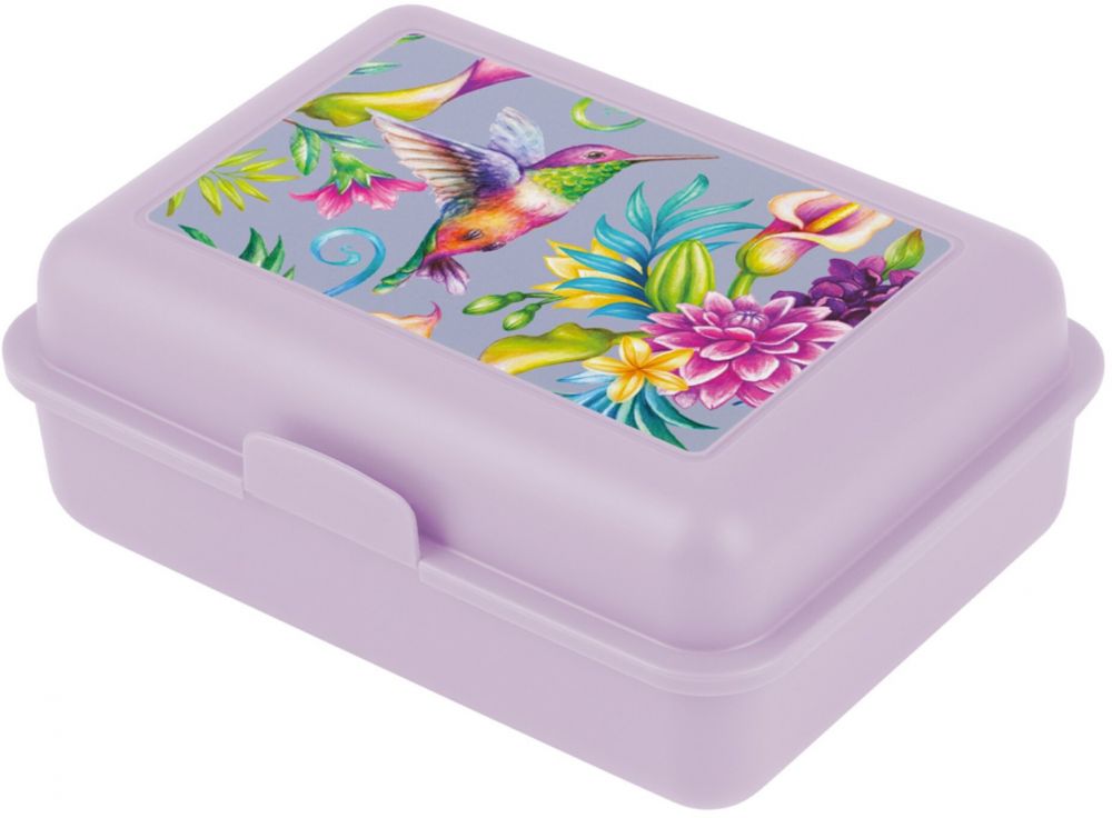 Fialový box na desiatu Baagl Kolibrík