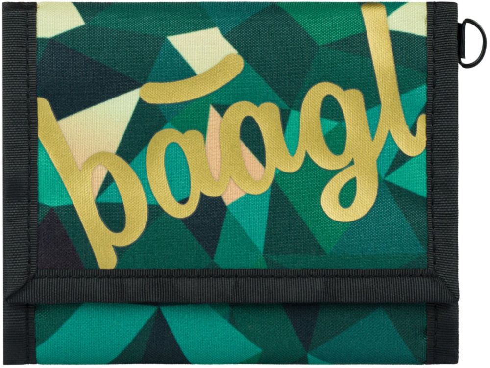 Zelená peňaženka Baagl Polygon