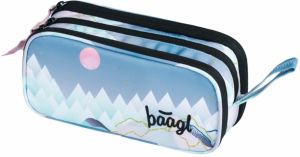 Šedý študentský peračník etue Baagl Moon