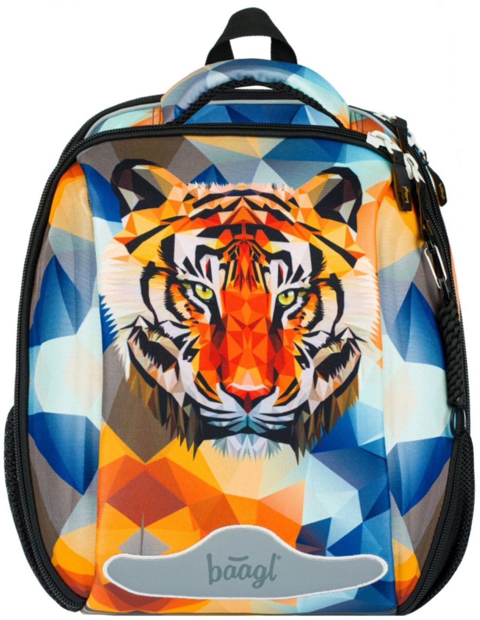 Oranžová školská aktovka Baagl Shelly Tiger