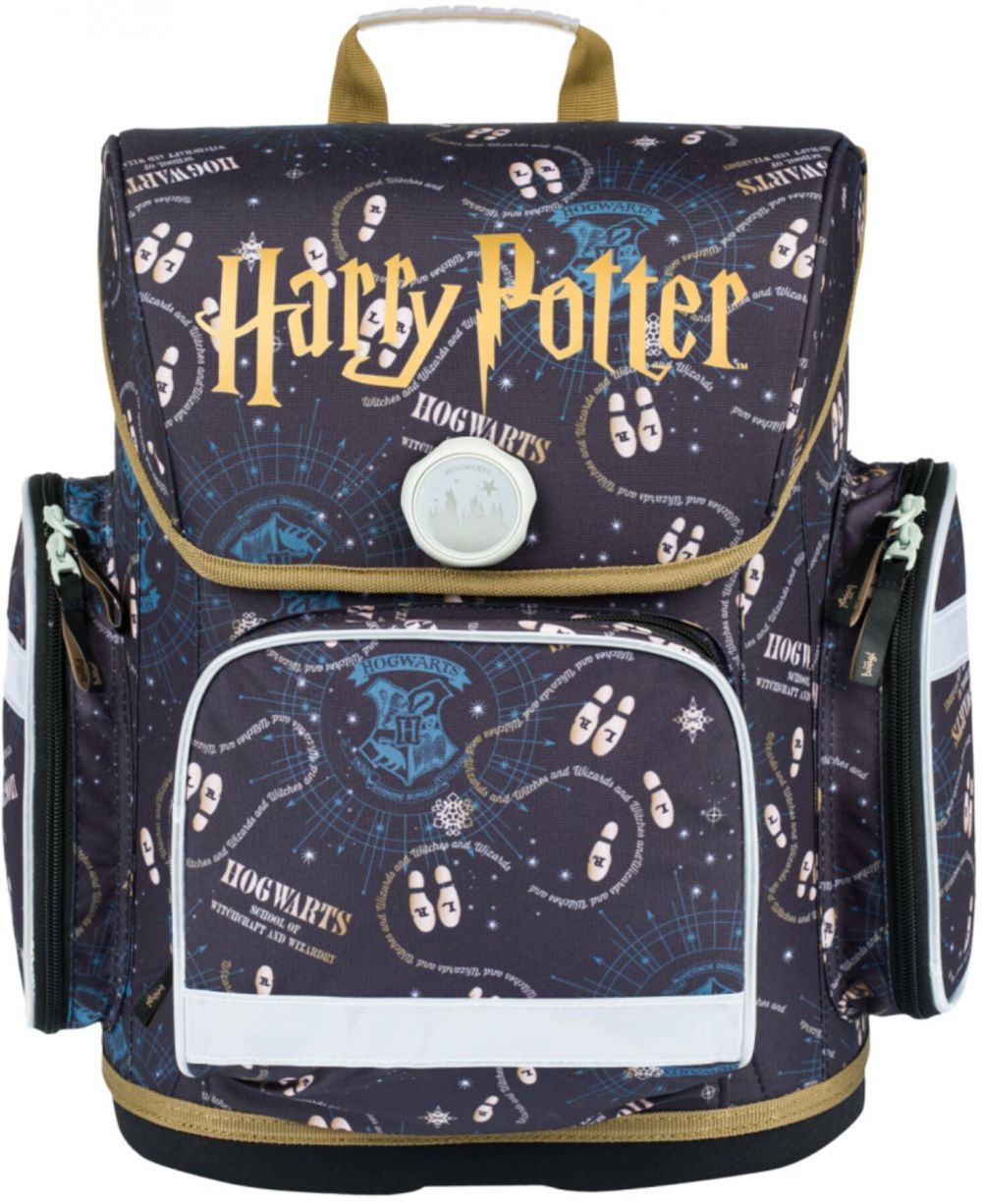 Modrá školská aktovka Ergo Baagl Harry Potter Záškodnícky Plán
