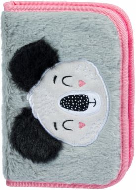 Šedý školský peračník jednoposchodový Baagl Baby Koala