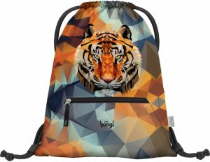 Oranžové vrecko s vreckom Baagl Tiger