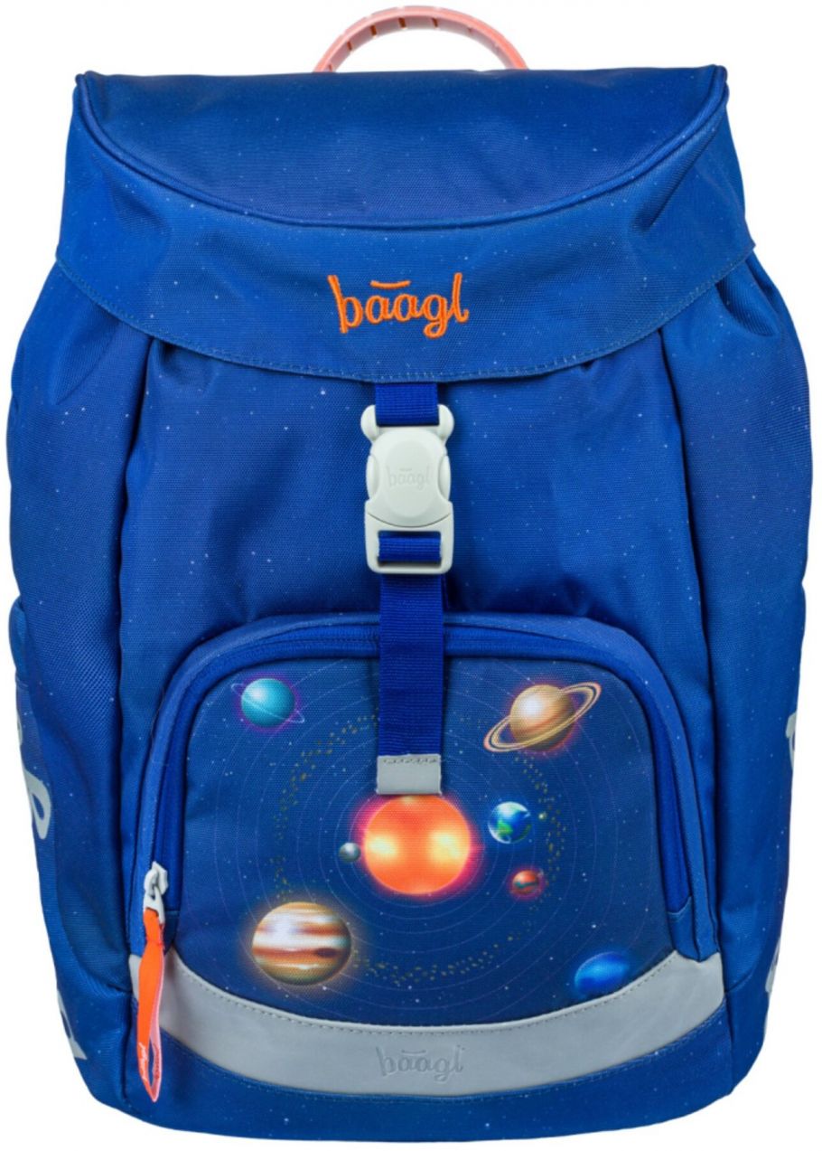 Modrý školský batoh Airy Baagl Planéty