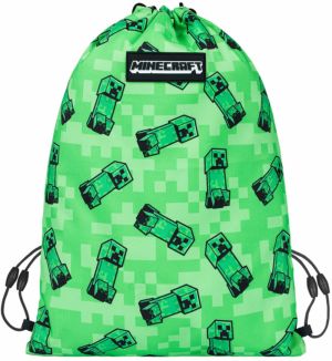 Zelený vak Baagl Minecraft Creeper