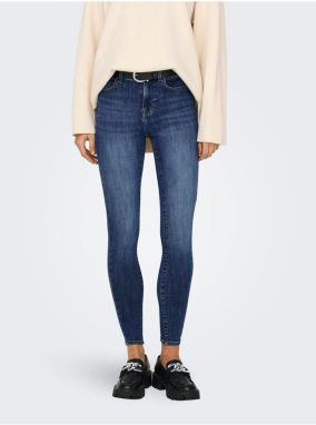 Tmavomodré dámske skinny fit džínsy ONLY Power