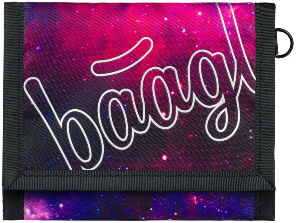Fialová peňaženka Baagl Galaxy
