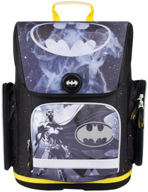 Čierna školská aktovka Ergo Baagl Batman Storm