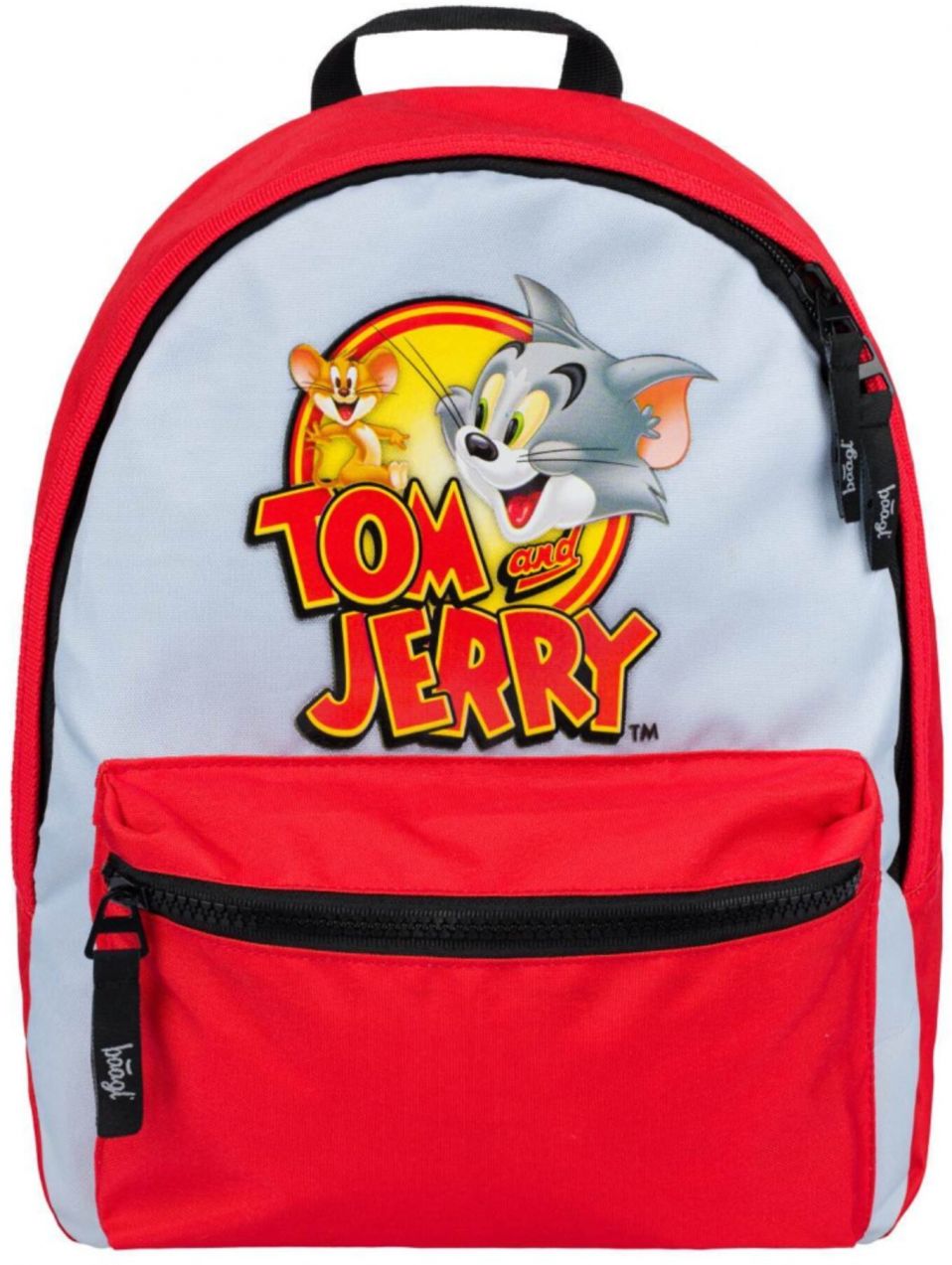 Šedý predškolský batoh Baagl Tom & Jerry