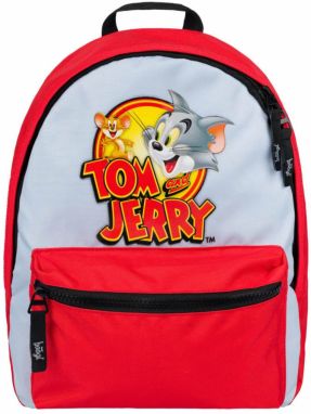 Šedý predškolský batoh Baagl Tom & Jerry
