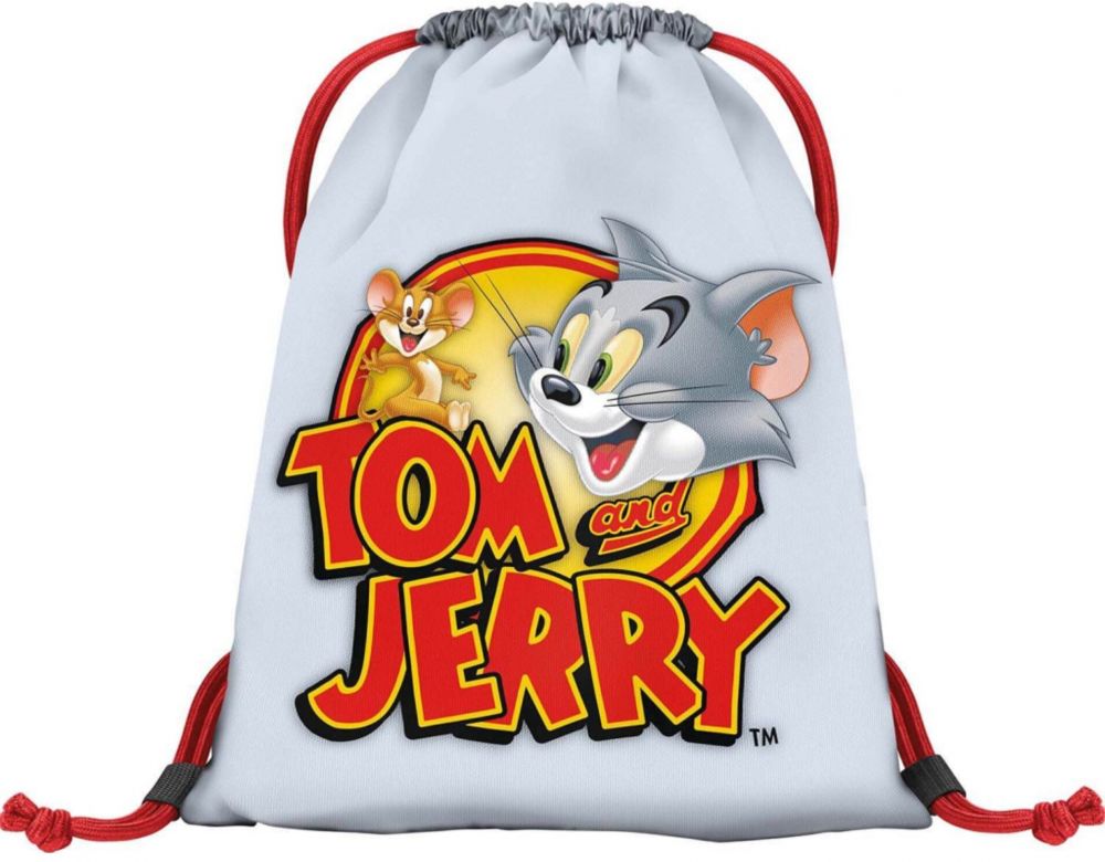 Šedý predškolský vak Baagl Tom & Jerry