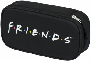 Čierny školský peračník etue Baagl Friends