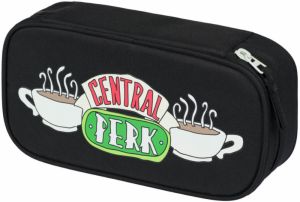 Čierny školský peračník etue Baagl Friends Central Perk