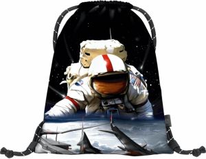 Čierny vak Baagl eARTh - Cosmonaut by Caer8th