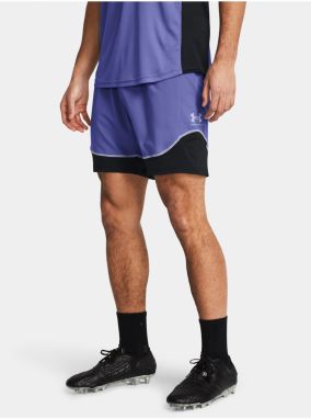 Fialové pánske kraťasy Under Armour UA M's Ch. Pre Train Short