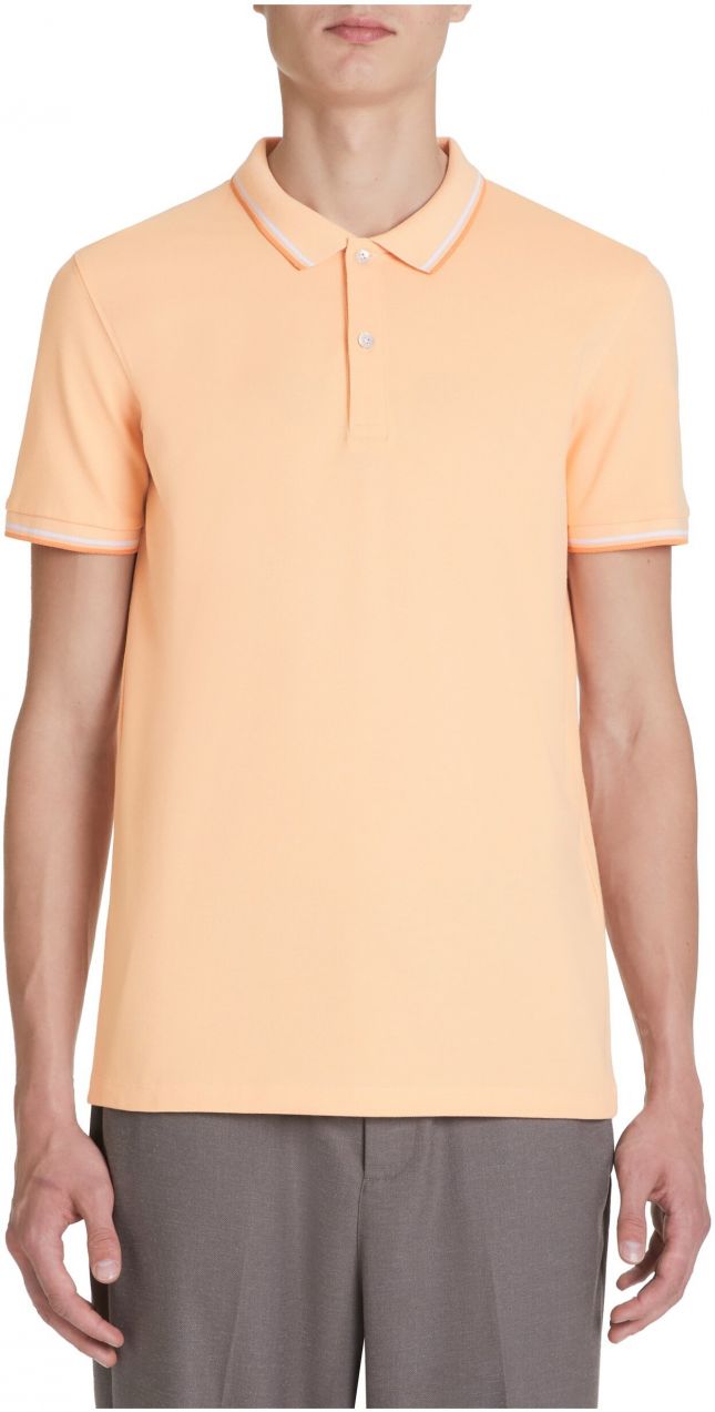 Oranžové pánske polo tričko Celio Decolrayeb