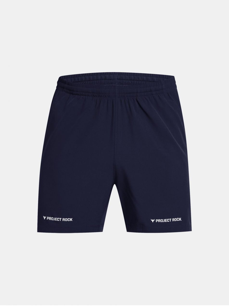 Tmavomodré pánske kraťasy Under Armour Project Rock Ultimate 5