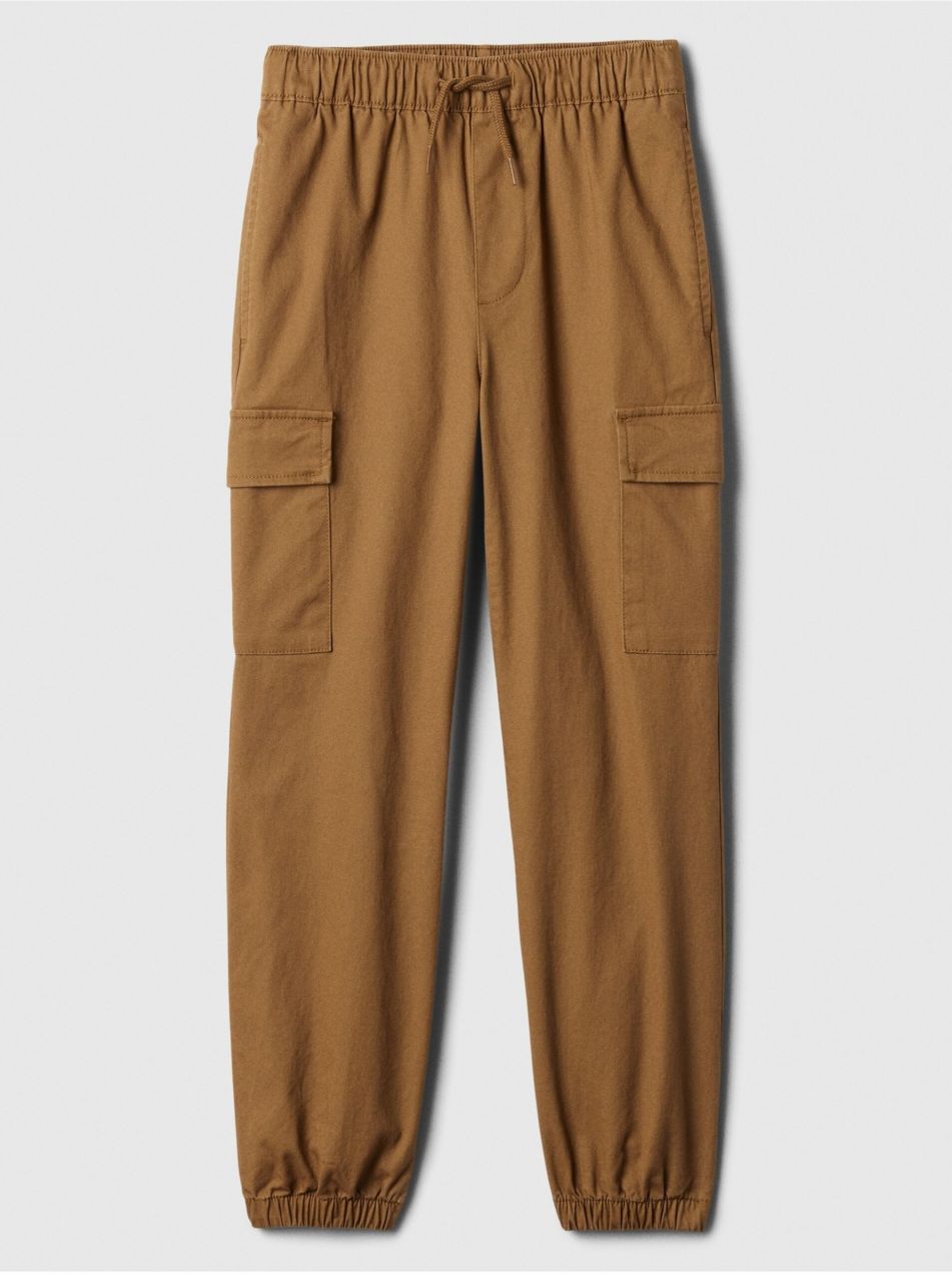 Detské cargo twill tepláky Gap