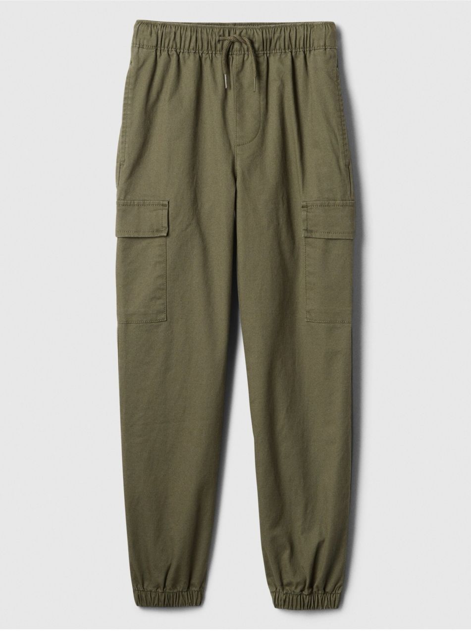 Detské cargo twill tepláky Gap