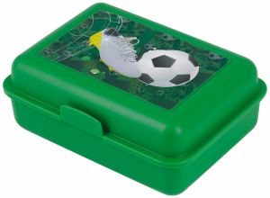 Zelený box na desiatu futbal goal Baagl