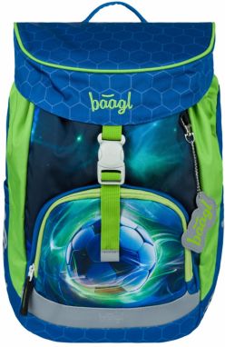 Modrý Školský batoh Airy Futbal Lopta Baagl