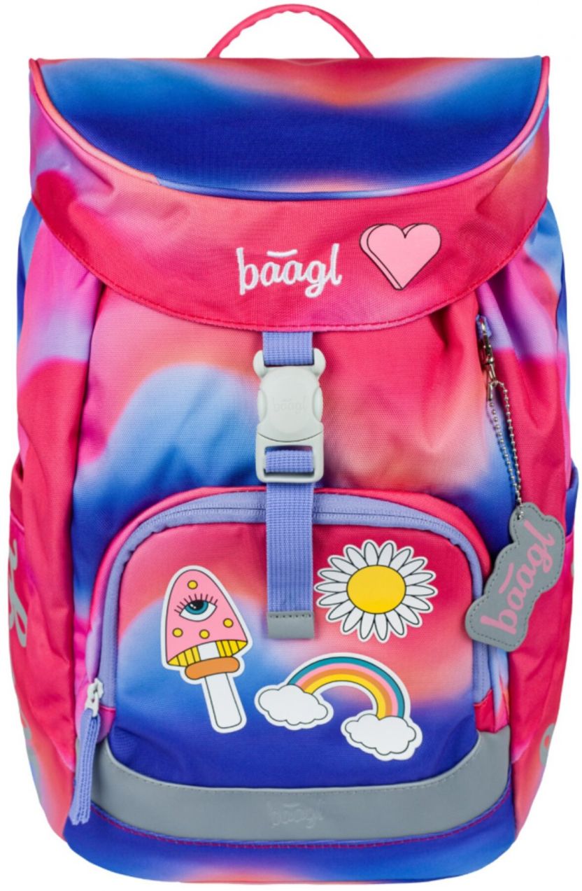 Červený Školský batoh Airy Hippie Baagl