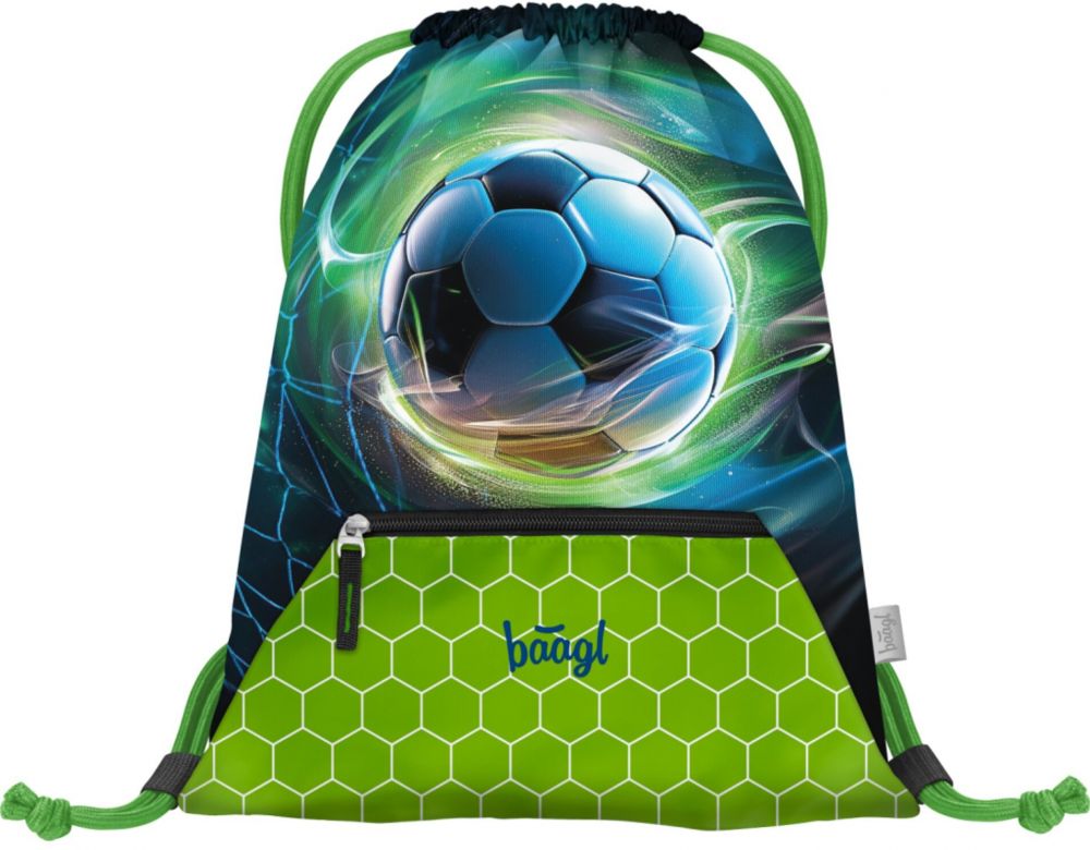 Modrý Vrecko s vreckom Futbal Lopta Baagl