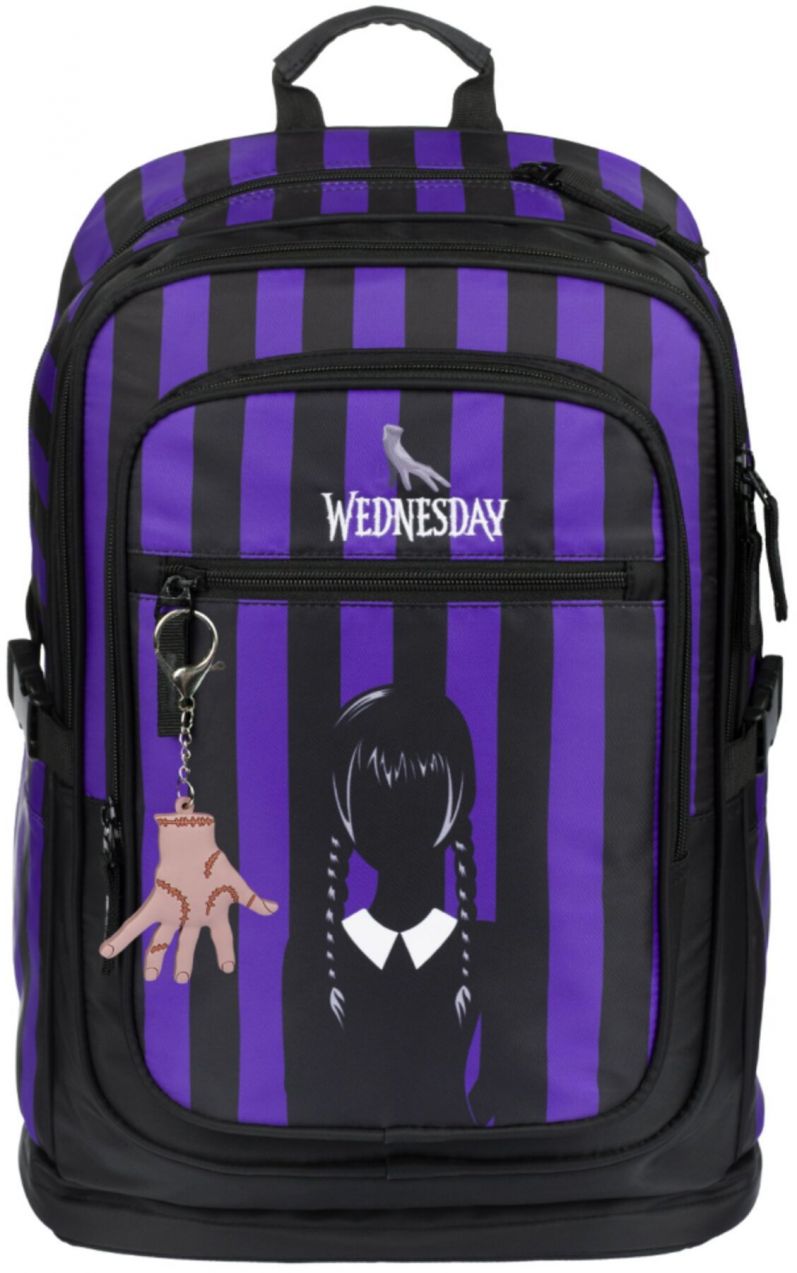 Čierny Školský batoh Cubic Wednesday Baagl