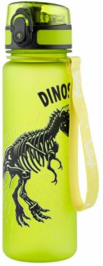 Zelená tritánová fľaša na pitie dinosaurs, 500 ml Baagl