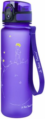 Fialová tritánová fľaša na pitie malý princ, 500 ml Baagl
