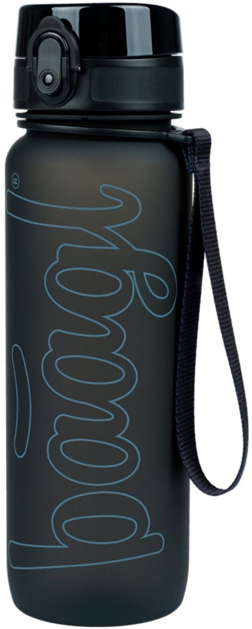 Čierna tritánová fľaša na pitie black, 800 ml Baagl
