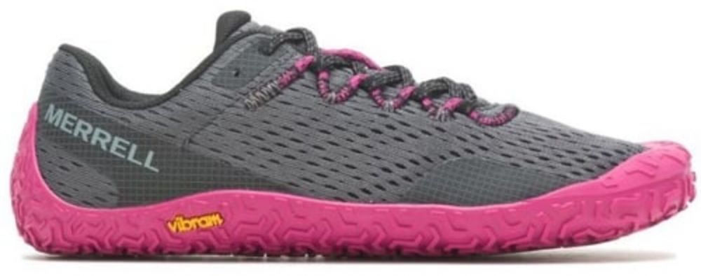 Ružovo-sivé dámske športové barefoot topánky MERRELL Vapor Glove 6