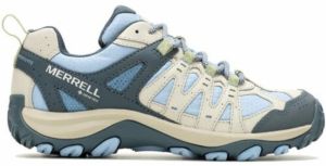 Béžovo-modré dámske outdoorové tenisky MERRELL Accentor 3 Sport GTX