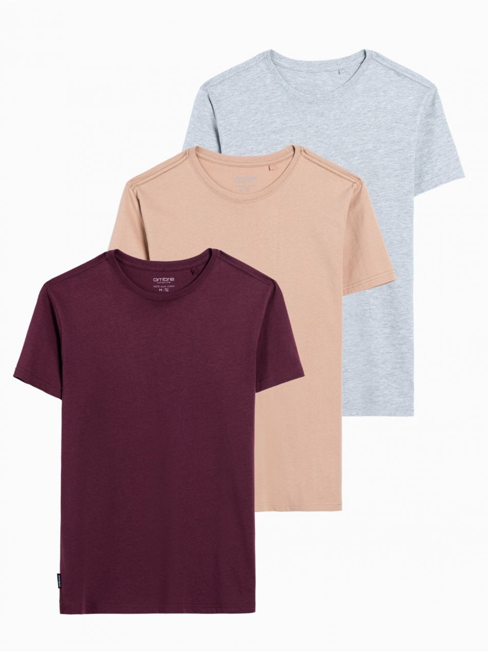 Tričká s krátkym rukávom pre mužov Ombre Clothing