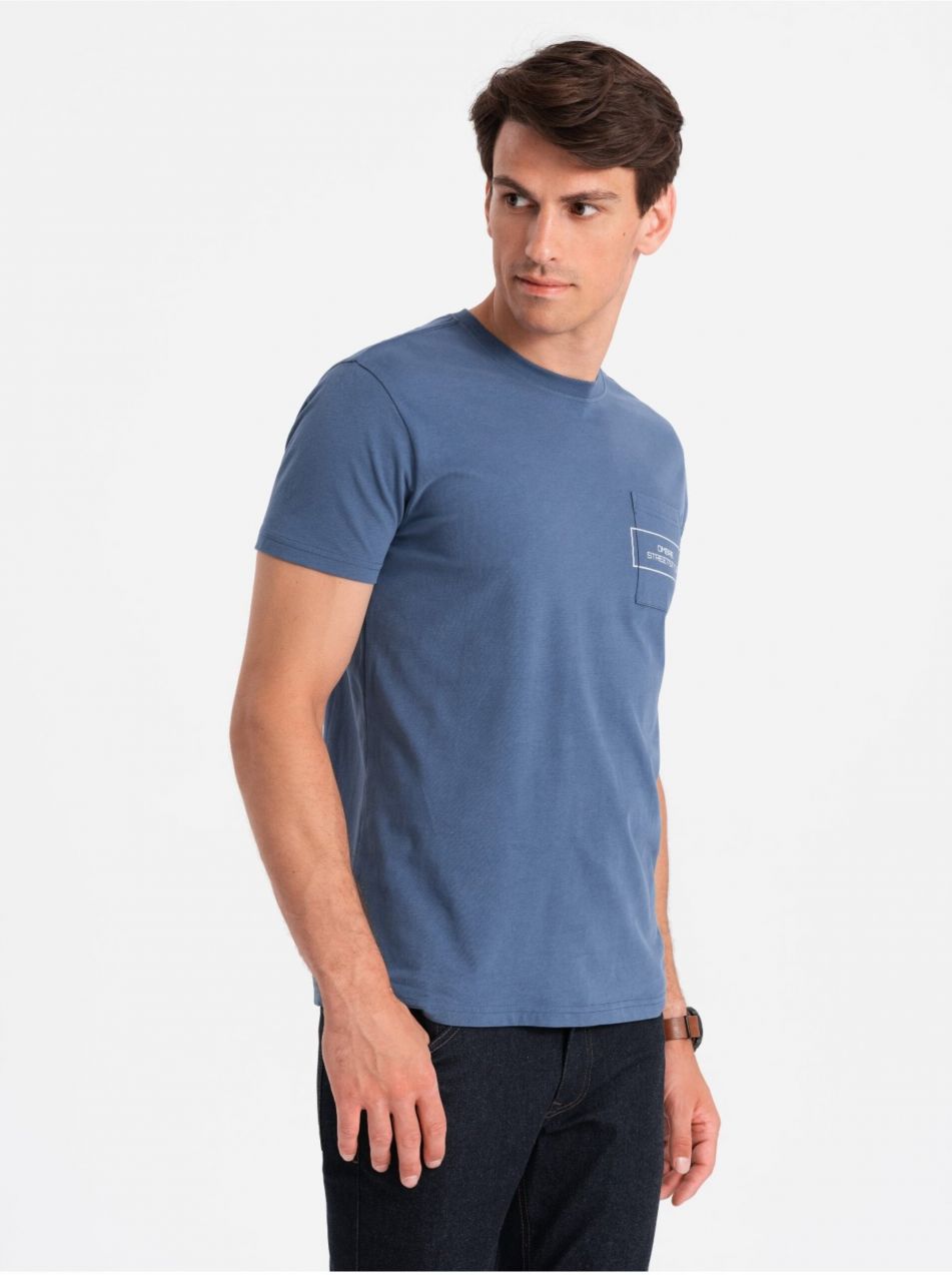 Tričká s krátkym rukávom pre mužov Ombre Clothing