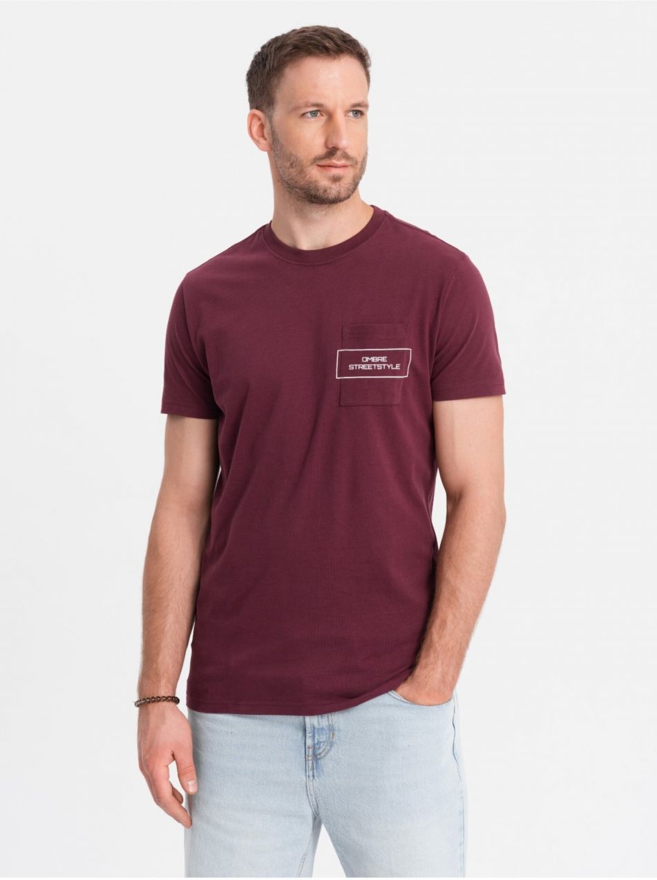 Tričká s krátkym rukávom pre mužov Ombre Clothing