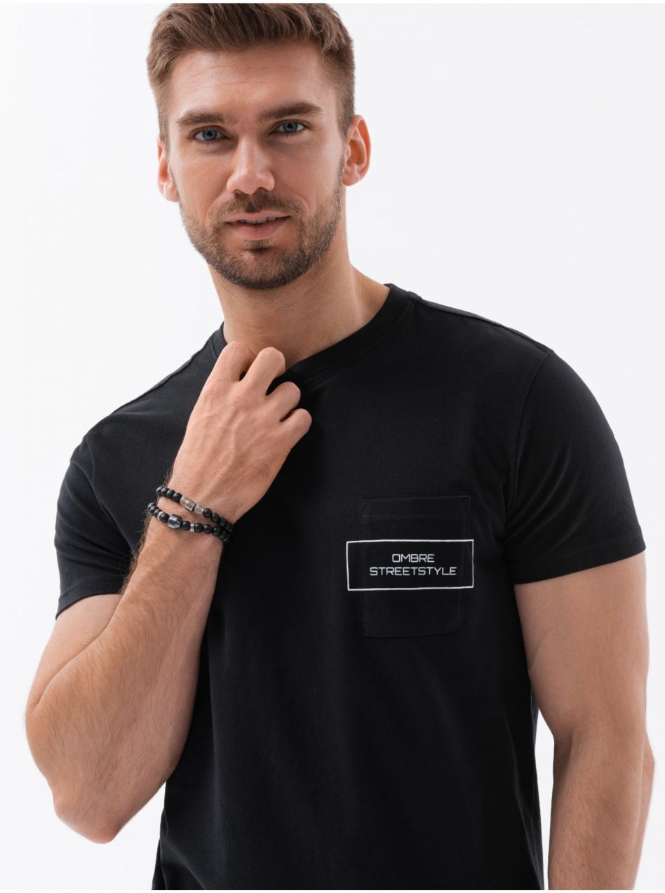 Tričká s krátkym rukávom pre mužov Ombre Clothing