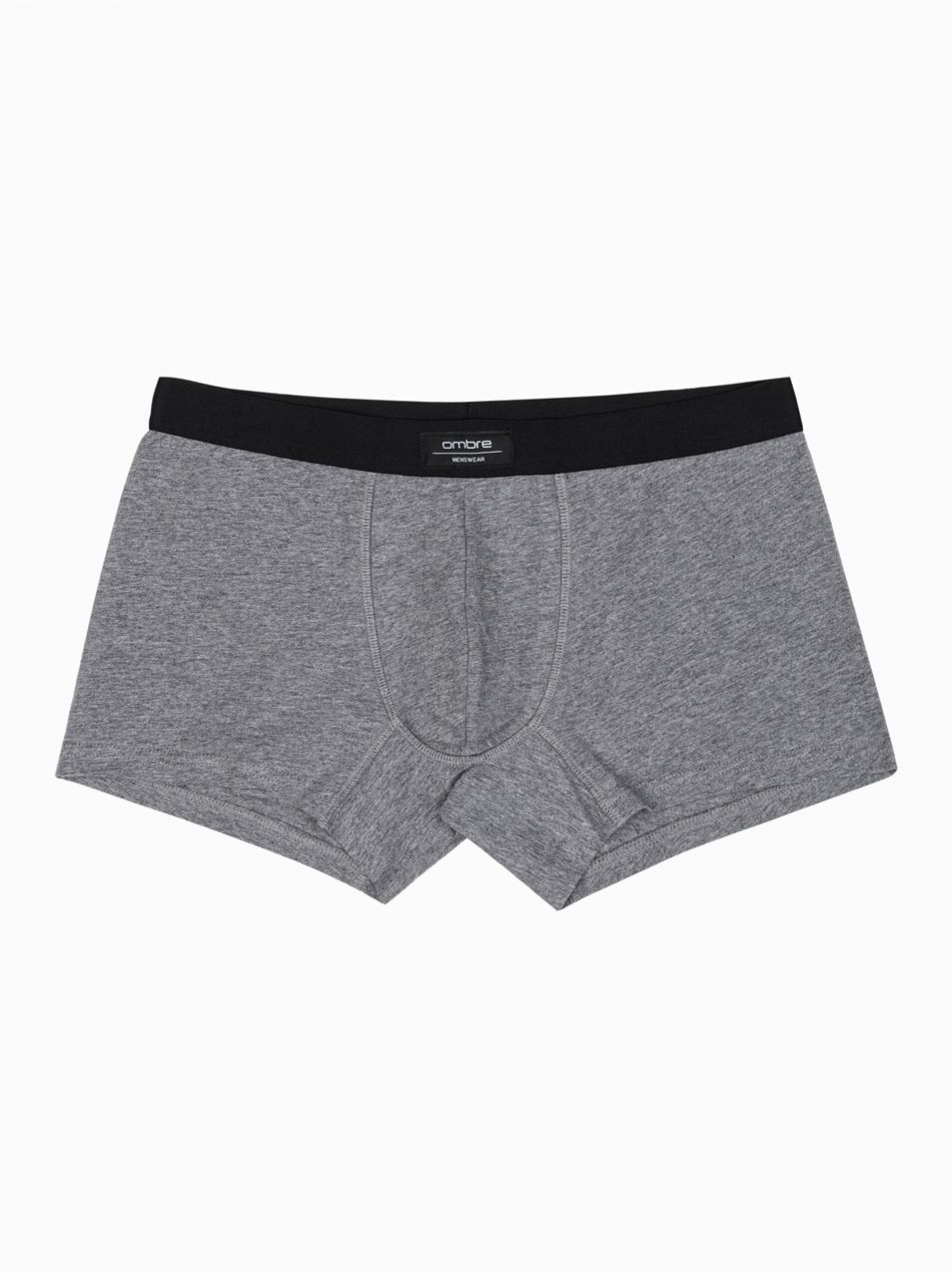 Sivé pánske boxerky Ombre Clothing