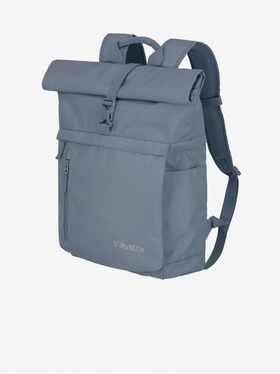 Batoh Travelite Basics Roll-up Backpack Smoke blue