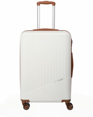 Cestovný kufor Travelite Bali M White/Cognac