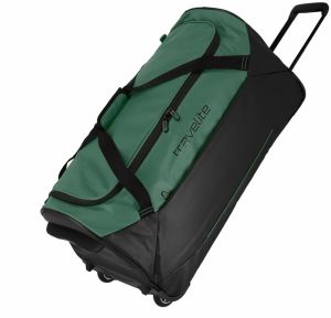 Cestovná taška Travelite Basics Trolley Travel Bag Black/green