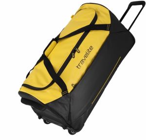 Cestovná taška Travelite Basics Trolley Travel Bag Black/Yellow